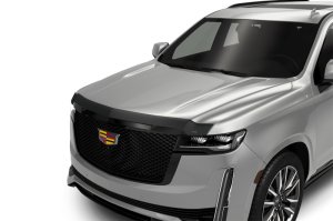 Jeep Wrangler Hood Deflector - Husky Liners - Aeroskin - Matte Black - `18-`25